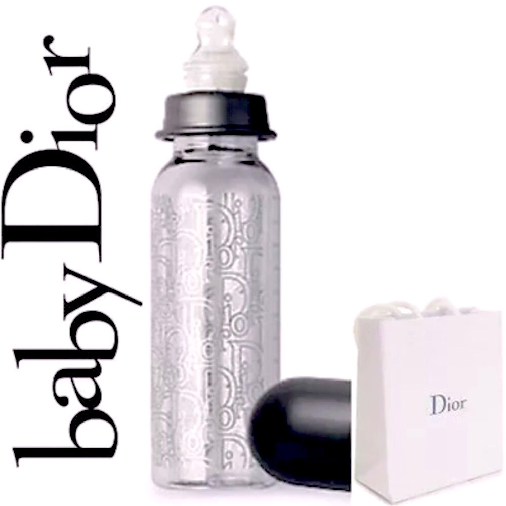 Baby Dior Limited Edition Baby Couture Jacquard Trotter Baby Bottle - Picture 17 of 17